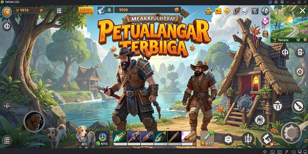 Menampilkan gameplay seru dan luas dalam game Open World.