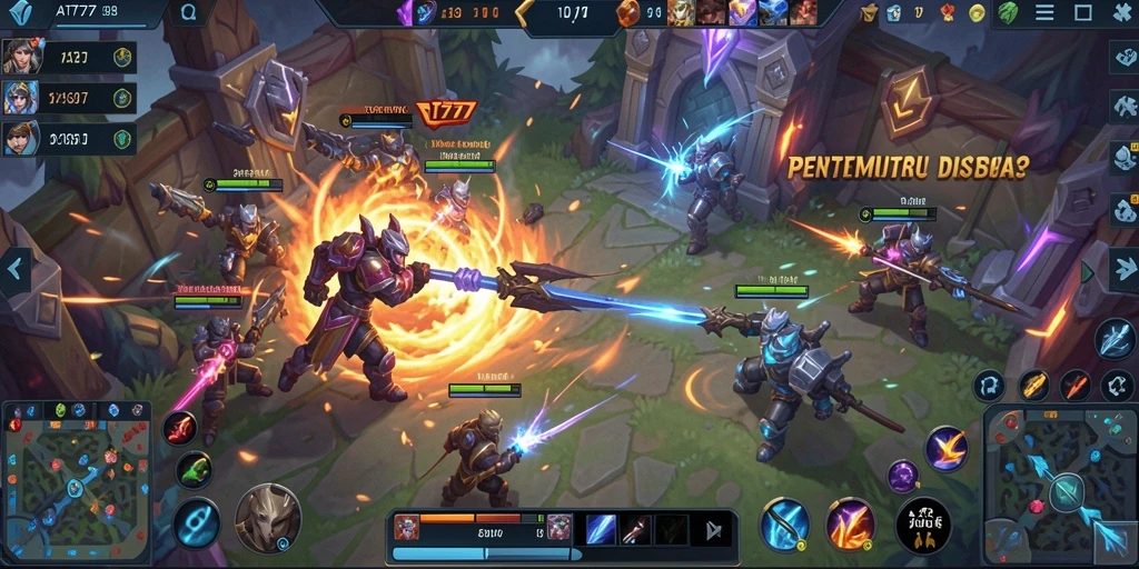 Tampilan gameplay seru dan strategi mendalam di AT777.