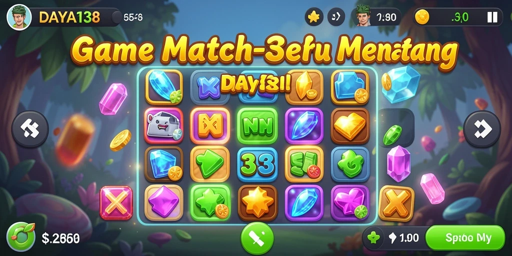 Tampilan gameplay menarik dari DAYA138, penuh warna dan tantangan.