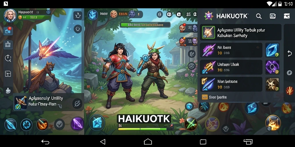 Tampilan antarmuka HAIKUOTK yang praktis dan mudah digunakan.