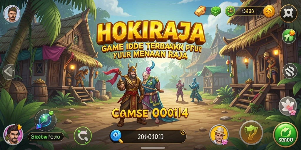 Tampilan gameplay HOKIRAJA yang memukau dan interaktif.