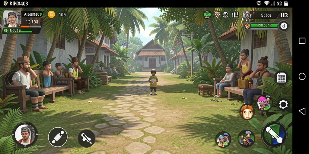 Tampilan gameplay KING403 yang mengasyikkan dan penuh warna.