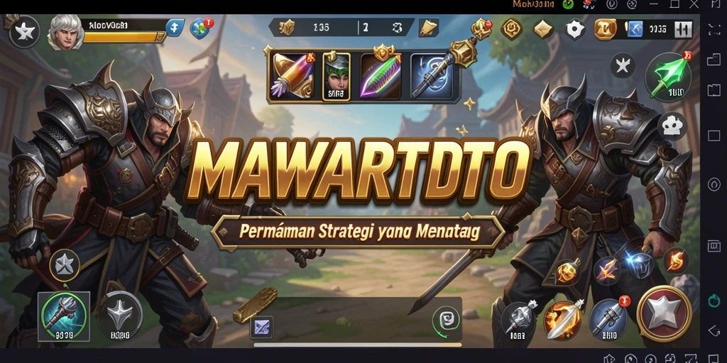 Tampilan gameplay MAWARTOTO dengan strategi mendalam.