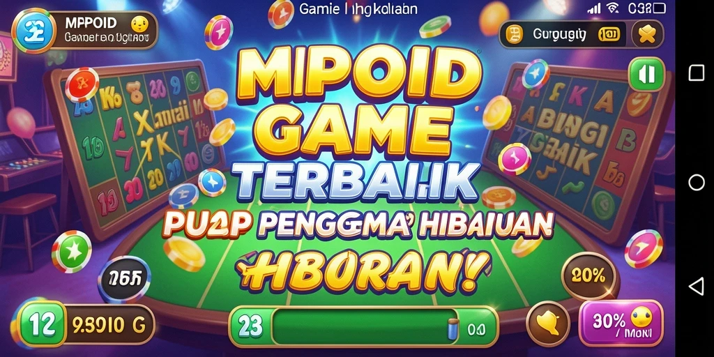 Screenshot MPOID menunjukkan keseruan permainan Bingo yang interaktif.