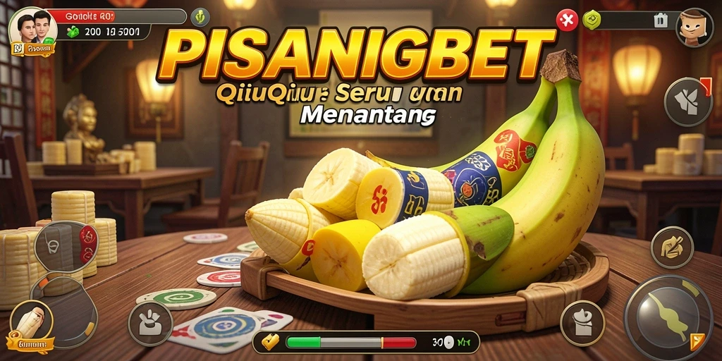 Tampilan gameplay QiuQiu dalam PISANGBET yang memukau.