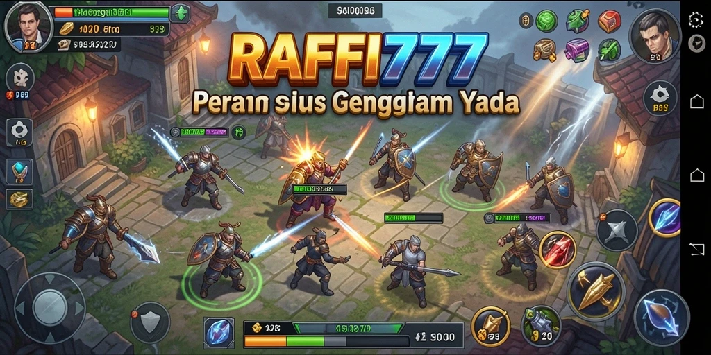 Tangkapan layar RAFFI777 menampilkan aksi tembak-menembak yang seru.