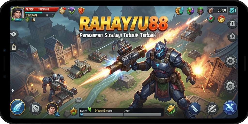 Tampilan gameplay strategis RAHAYU88 yang menegangkan.